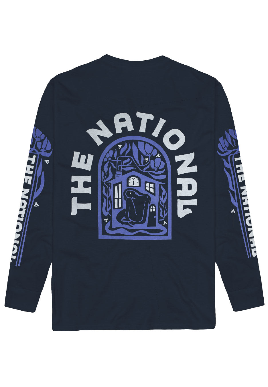 The National - Turn off the House Navy - Longsleeve | Neutral-Image
