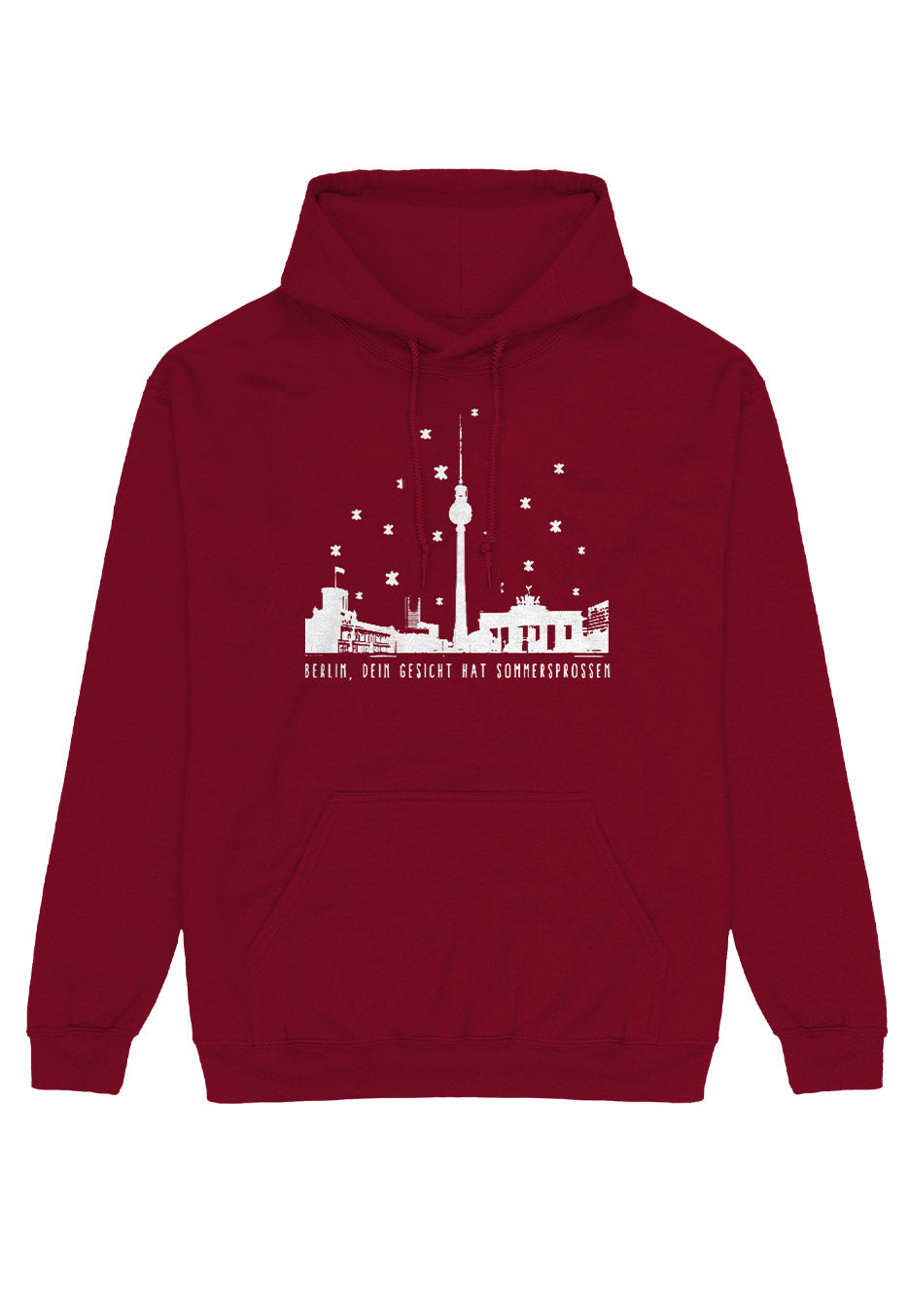 Hildegard Knef - Berlin Maroon - Hoodie | Neutral-Image