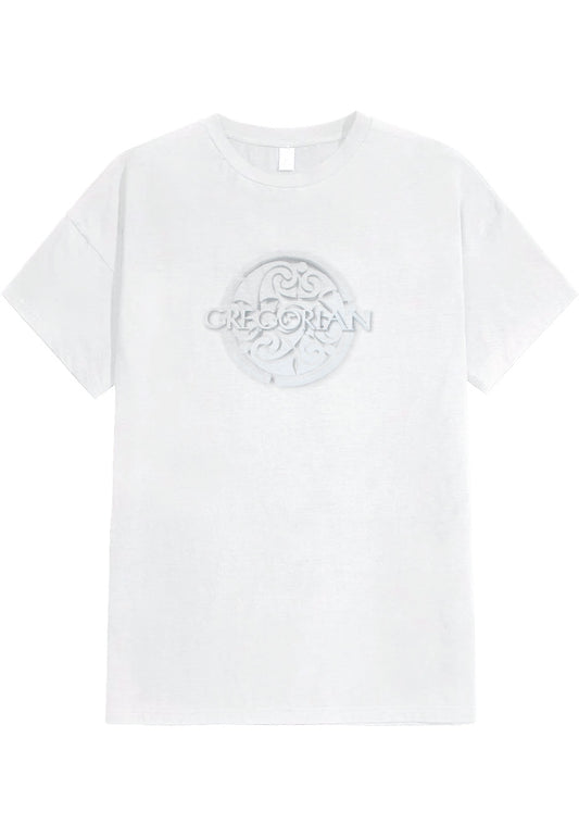 Gregorian - Logo White - T-Shirt | Neutral-Image