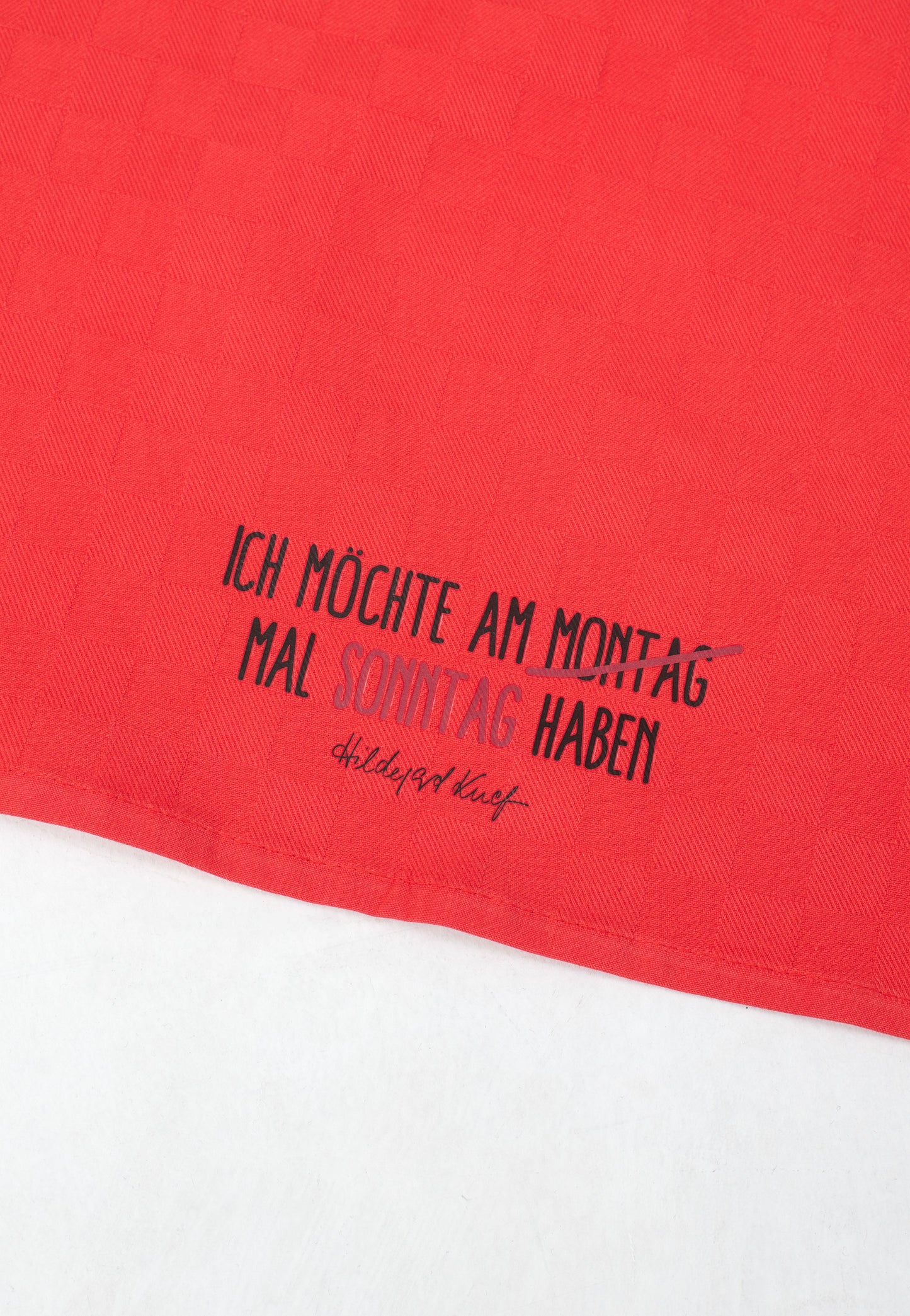 Hildegard Knef - Montag/Sonntag - Dish Towel | Neutral-Image