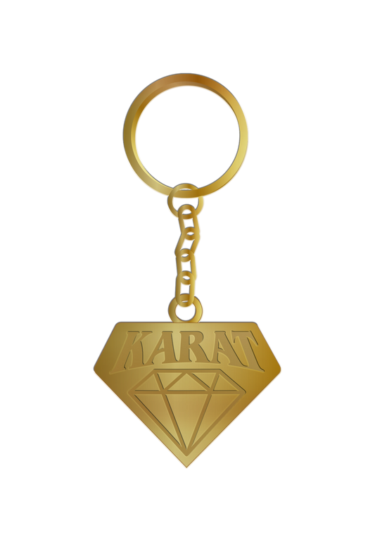 Karat - Diamant Logo Gold - Keychain | Neutral-Image