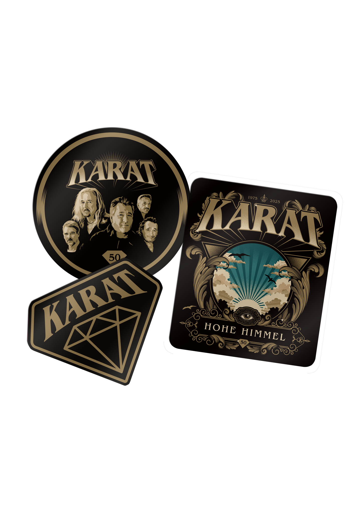 Karat - Hohe Himmel Band Diamant - Magnet Set | Neutral-Image